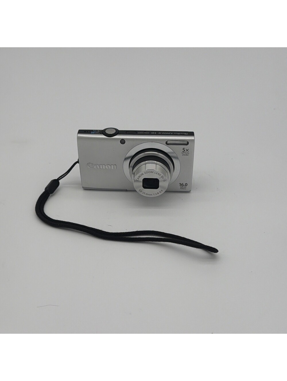 Canon PowerShot A2400 IS 16MP Compact Digital Camera 5x Optical Zoom / Battery